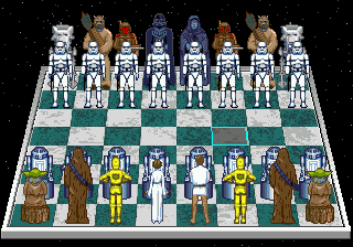 Star Wars Chess screenshot 5 for Sega Mega CD